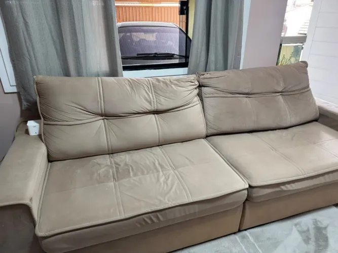 Sofá reclinável