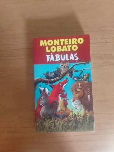 Livro - Fábulas Monteiro Lobato