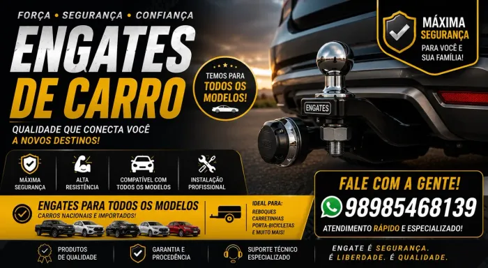 ENGATES PARA CARROS
