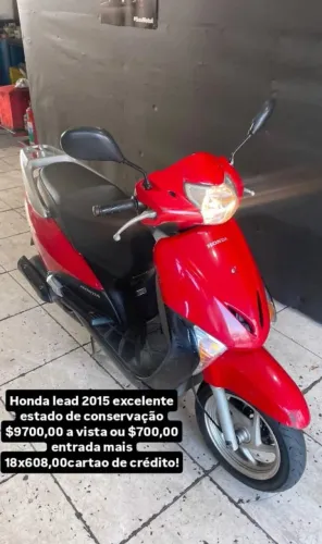 Honda lead (parcelada)