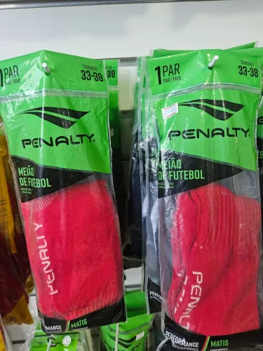 Meião Penalty juvenil tamanho 33-38