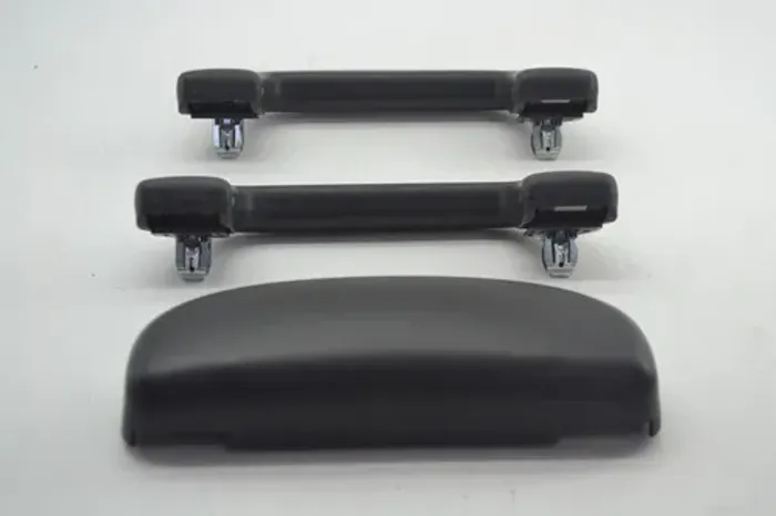 Kit Com 2 Pqp Alça Teto + Porta Oculos Civic 2019 Original Preto