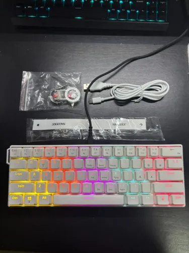 Teclado Mecânico -- Ajazz nk61 Branco