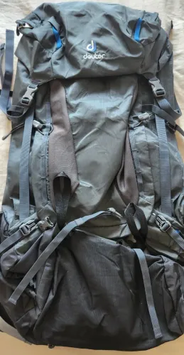 Mochila Deuter AirContact Pro 70+15L 2020 Preta