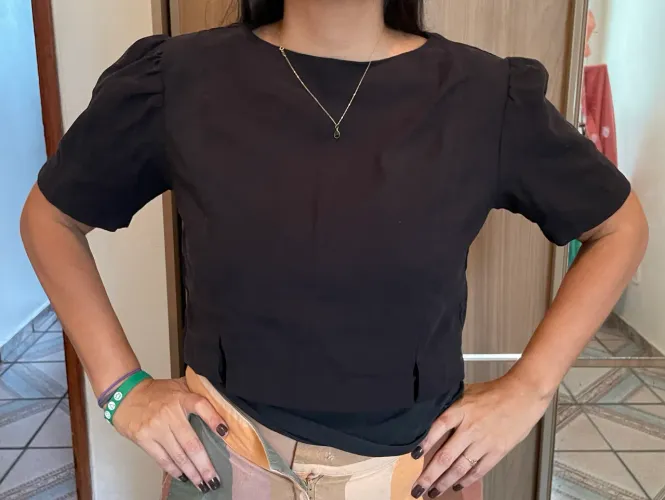Blusa preta