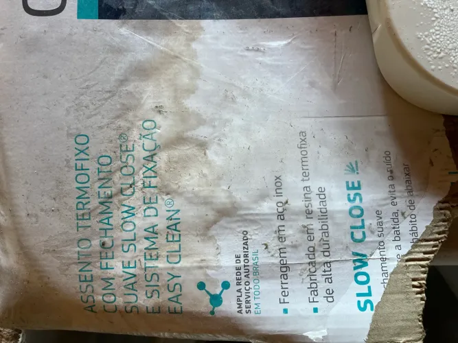 Assento com tampa Deca 