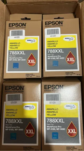 Cartucho Epson 788xxl amarelo original