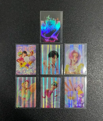 Kit 7 Cartas Grupo Saja Boys - Coleção Guerreiras do K-Pop Mc Donald's 2026