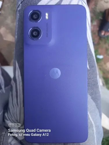 Celular Motorola G05 cor roxo,  128 GB, Nota Fiscal, Carregador...
