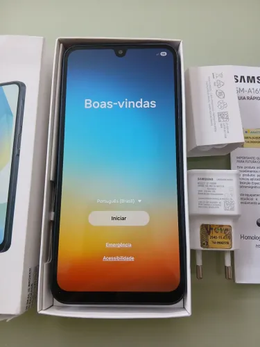 Samsung A16 4g 128GB capa e película instalada