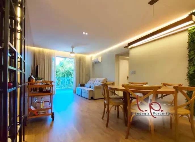 Apartamento 3 Qts (1 suíte), Reformado, Moderno e com Alto Padrão de Acabamentos em Itaipa