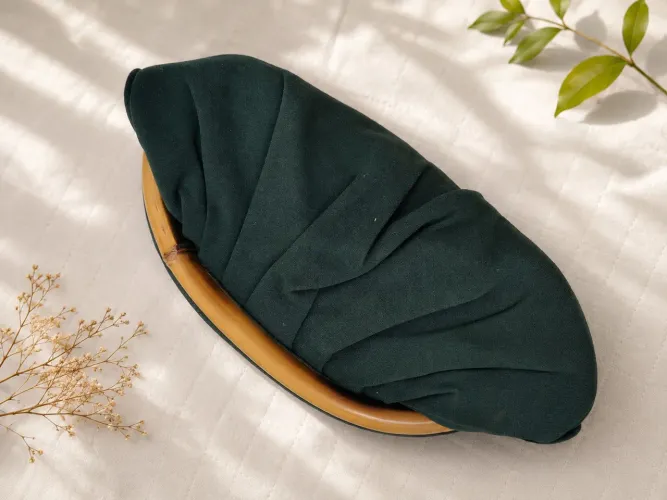 Bolsa verde com detalhe em bambu - Dress to 