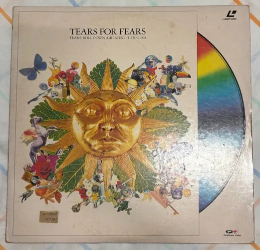LD Tears for Fears - Tears Roll Down (Greatest Hits 82-92) (1992) Laserdisc