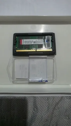 Memória RAM DDR 4 Kingston, 8 GB, 2400 MHz, para notebook.