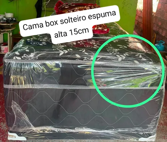 Camas de qualidade com espuma alta.