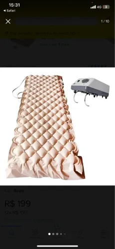 Colchão pneumático 