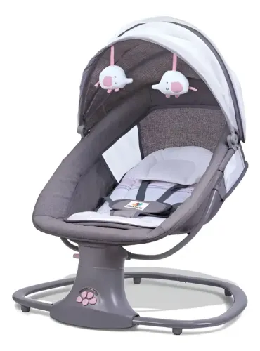 Cadeira Swing Bebê Automática C/ Bluetooth E Fonte Bivolt