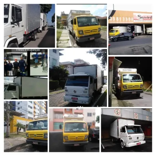 Frete caminhão bau mudança disponível