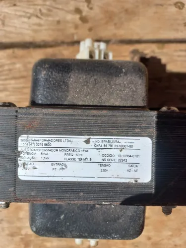 Trafo rural 240v para 220v