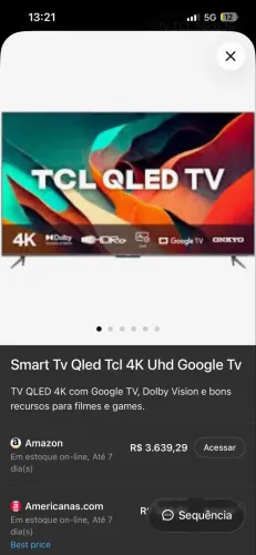 TV 55 polegadas 4k