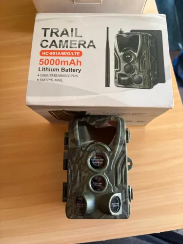 Câmera Trilha Caça Noturna Bateria 5000mah