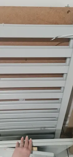 Berço de bebe cinza