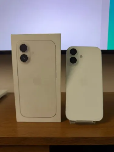 iPhone 16 Branco - 128GB - Leia o anuncio?