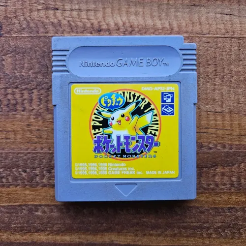 Pokemon Yellow Pokemon Pikachu - Game Boy Color / Original - JPN
