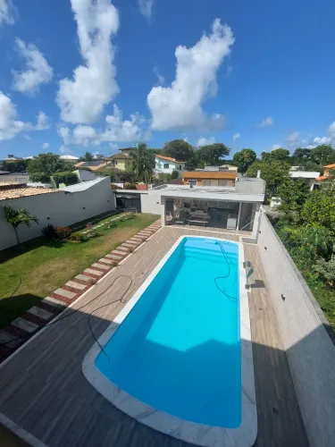 Casa aluguel temporada condomínio praia Jacuípe Guarajuba