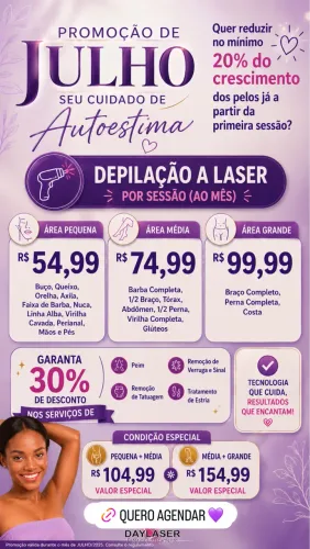 Depilação a Laser