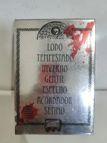 BOX - Os Sete & Sétimo - André Vianco (edição rara, em ótimo estado)