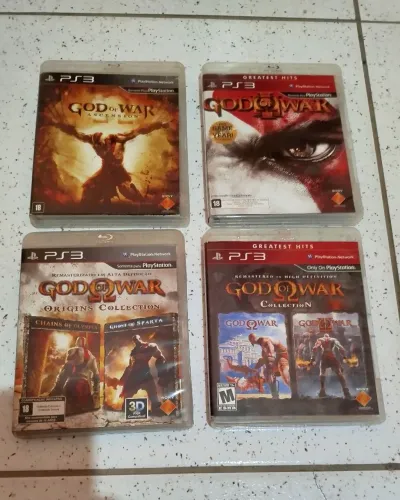 Coleção god of war ps3 