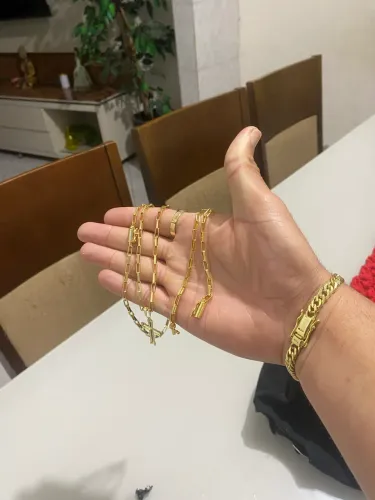 Joias encascada a ouro 18k