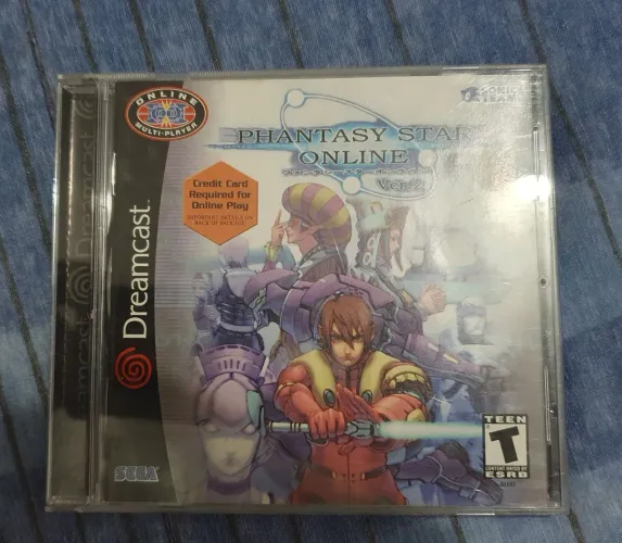 Phantasy Star Online Sega Dreamcast