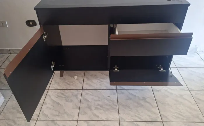 ARMARIO BALCÃO + PAINEL GRANDE de TV! CONFIRA!
