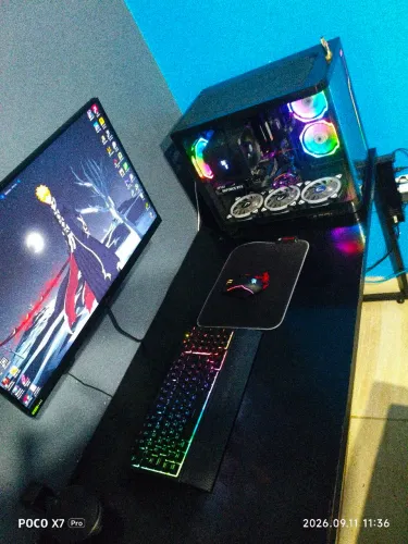 PC Gamer forte e completo, pronto para jogos e trabalho, com ótimo desempenho