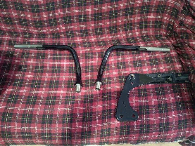 Guidão 12" Harley Davidson Blackline