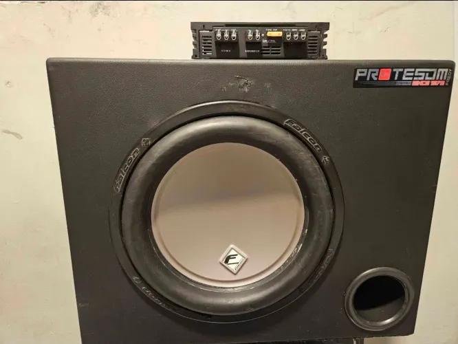 Caixa Falcon 12 Pol 250w + Modulo Falcon HS 960DX