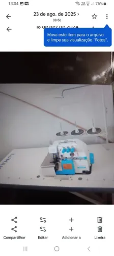 Máquina de costura industriais  goleira, overlok, reta