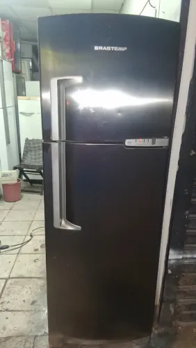 Geladeira Brastemp frost free inox