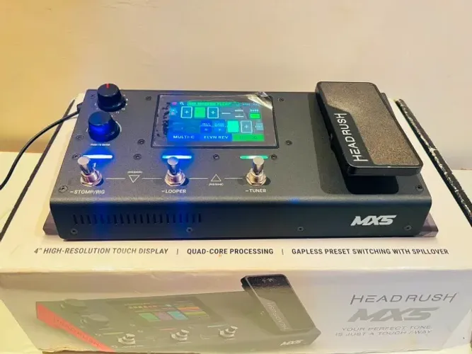 Pedal De Efeito Multi-efeitos Headrush Mx5