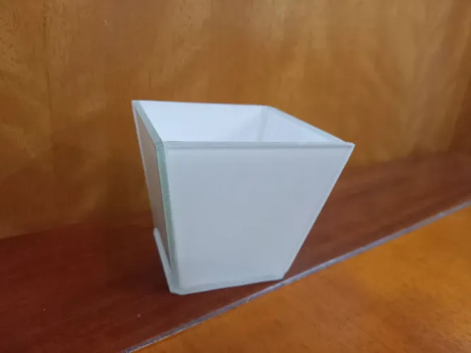 Vaso de vidro