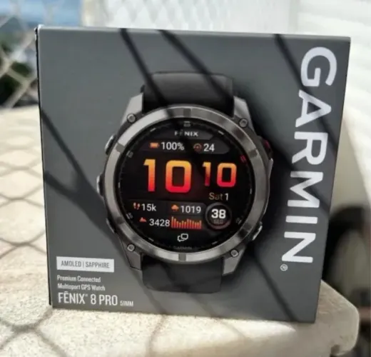 Relógio GARMIN fênix® 8 Pro - 51 mm, AMOLED, Novo e lacrado