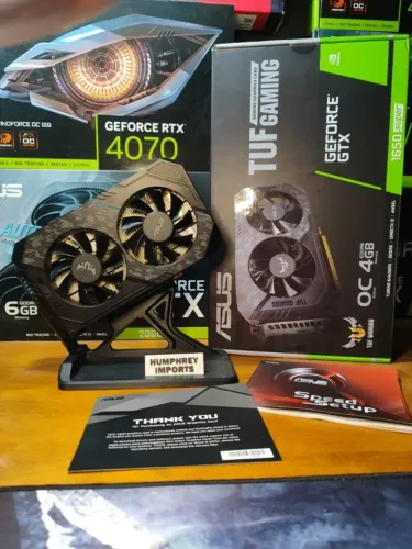 PLACA DE VIDEO GTX 1650 SUPER 4GB ASUS - GARANTIA 3 MESES