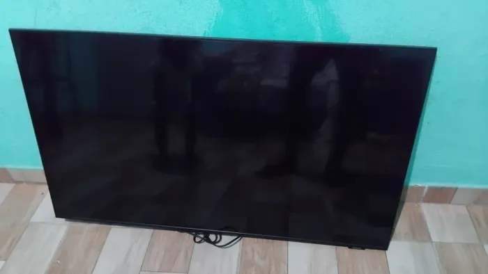 Tv samsung smart 2 anos de uso Led queimada 