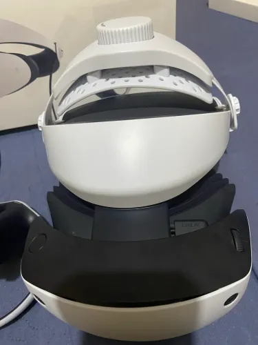Óculos de realidade virtual PS5 com suporte
