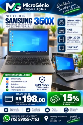 Notebook Sansung 350x