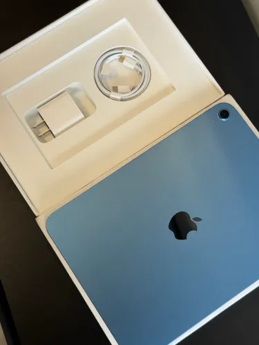 iPad 11 128gb Azul Seminovo Garantia Apple
