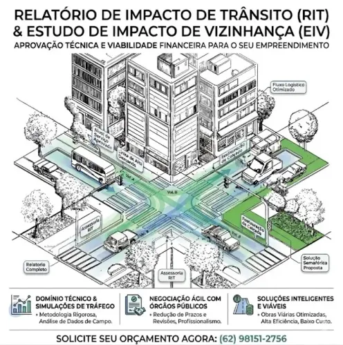 Relatório de Impacto de Trânsito (RIT) e Estudo de Impacto de Vizinhança (EIV)