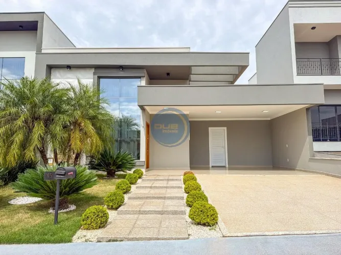 Casa Térrea Condomínio Maria Dulce Indaiatuba, 3 Suítes, Escritório, Energia Solar, Planej